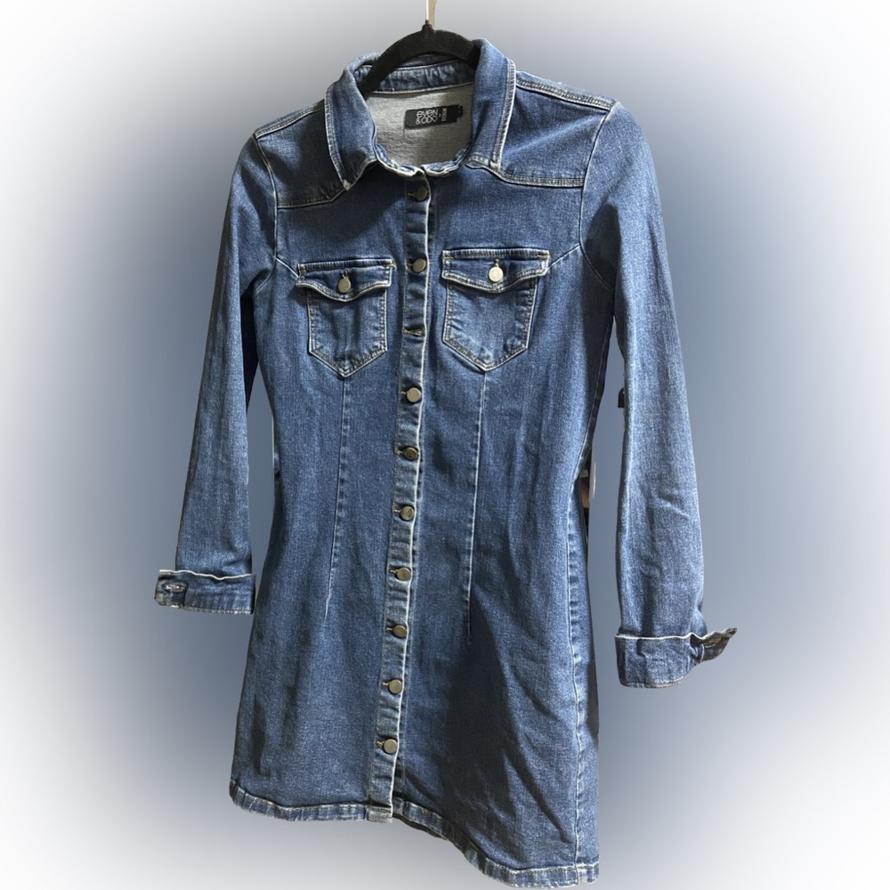 Denim dress